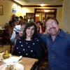 Debbie and Bobby at breakfast before heading home